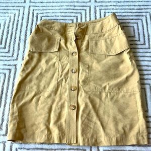 Size 4 khaki a line skirt